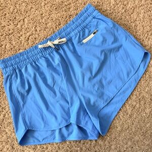 Sold out color!Vuori Women's Light Blue Athletic Shorts